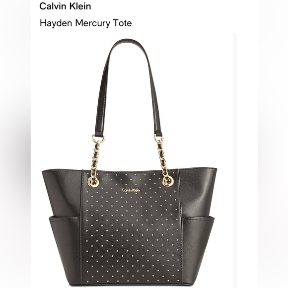 Calvin Klein Handbags - Calvin Klein leather Hayden Mercury shoulder bag